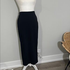 Forever 21 Elegant Black Pencil Skirt